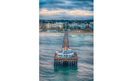 Oceanside Pier and Clouds